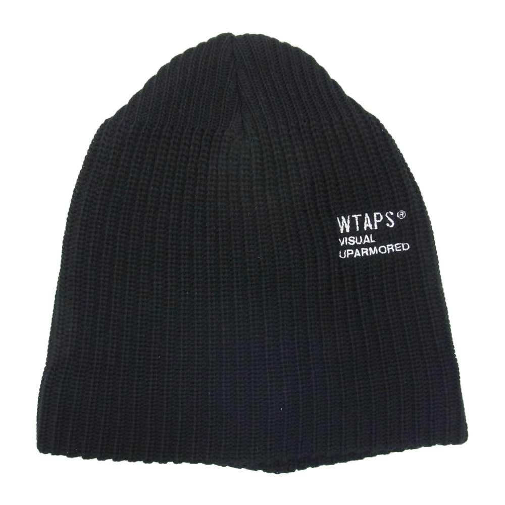 WTAPS ダブルタップス 24SS 241MADT-HT02 02 / Beanie / CTPL. Coolmax. Fortless Black ビーニー 02 クールマックス フォートレス ニットキャップ ブラック系 x00【中古】