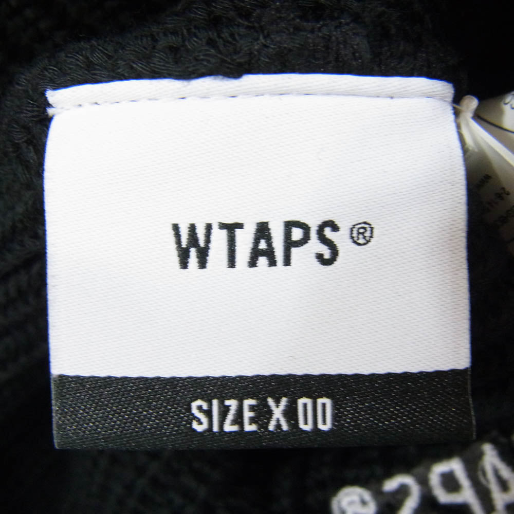 WTAPS ダブルタップス 24SS 241MADT-HT02 02 / Beanie / CTPL. Coolmax. Fortless Black ビーニー 02 クールマックス フォートレス ニットキャップ ブラック系 x00【中古】