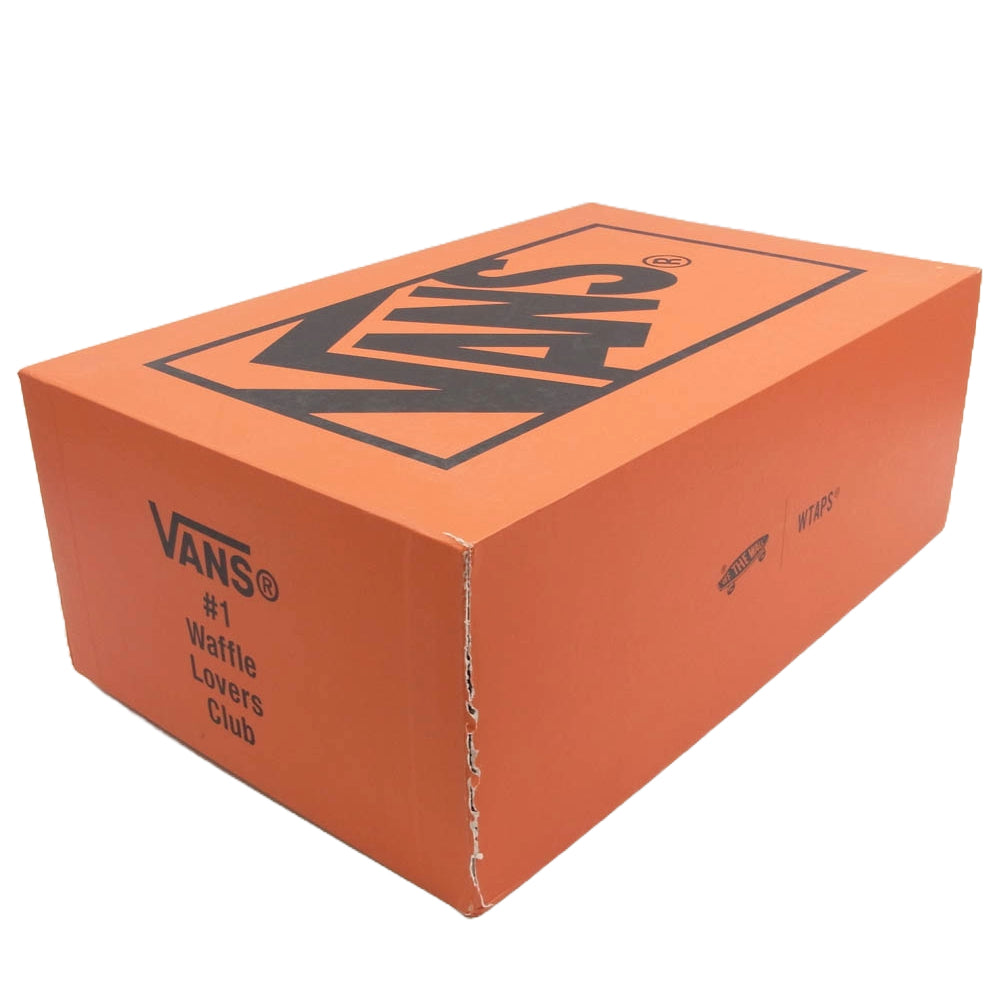 WTAPS ダブルタップス 20AW VN0A4BVB20P × VANS OG Sk8-Hi Lx Black Crossbones ヴァンズ バンズ スケートハイ クロスボーン ハイカット スニーカー ブラック系 27.5cm【中古】