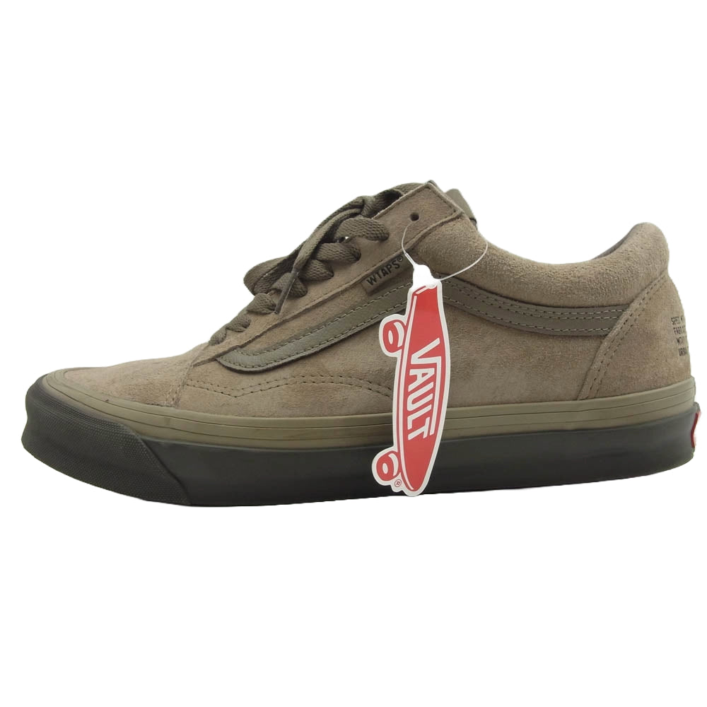 WTAPS ダブルタップス 22AW VN0A4P3XBMD x VANS OG OLD SKOOL ヴァンズ バンズ オールドスクール コヨーテ ローカット スニーカー　 28cm【中古】
