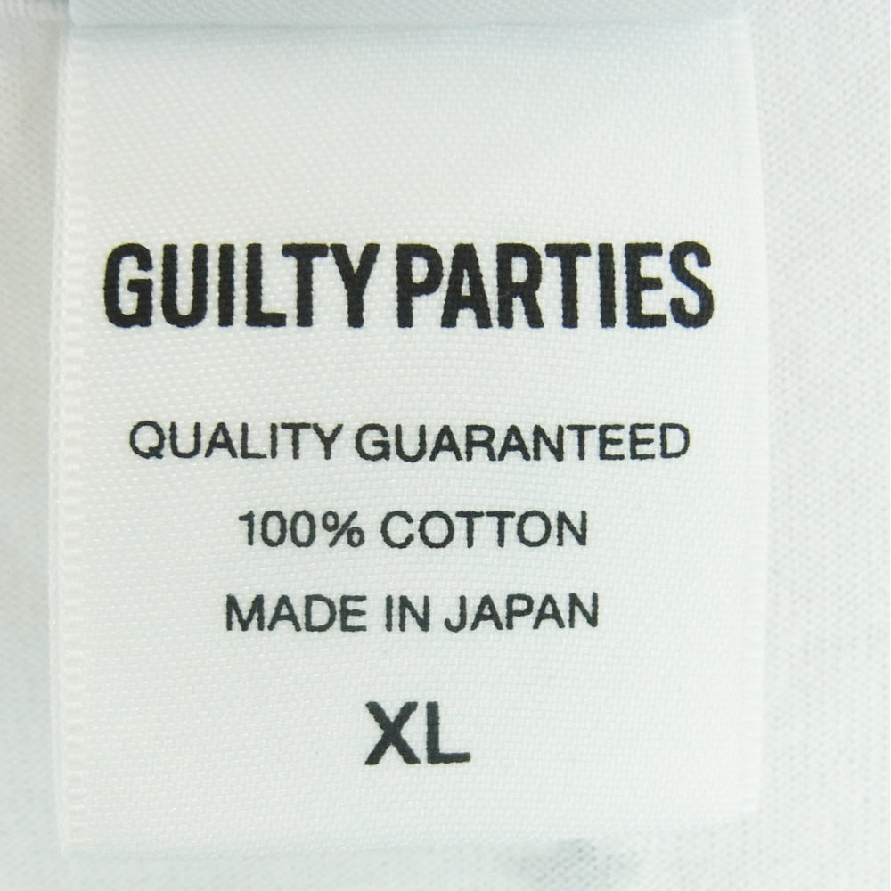 WACKO MARIA ワコマリア STIE-lo LARRY CLARK TULSA STANDARD CREW NECK T-SHIRT ラリー クラークプリント 半袖 Tシャツ ホワイト系 XL【中古】