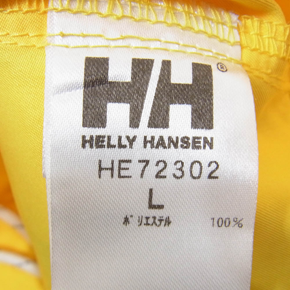 ヘリーハンセン HE72302 LINE Water Shorts ライン ウォーター ショーツ イエロー系 L【新古品】【未使用】【中古】