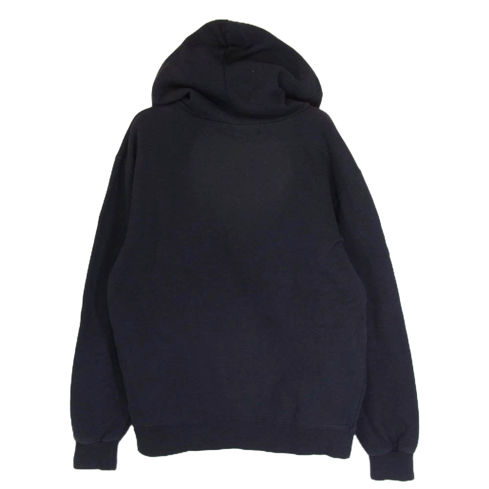 COMME des GARCONS コムデギャルソン IO-T001 AD2015 GOOD DESIGN SHOP CDG ロゴ スウェット パーカー ネイビー系 M【中古】
