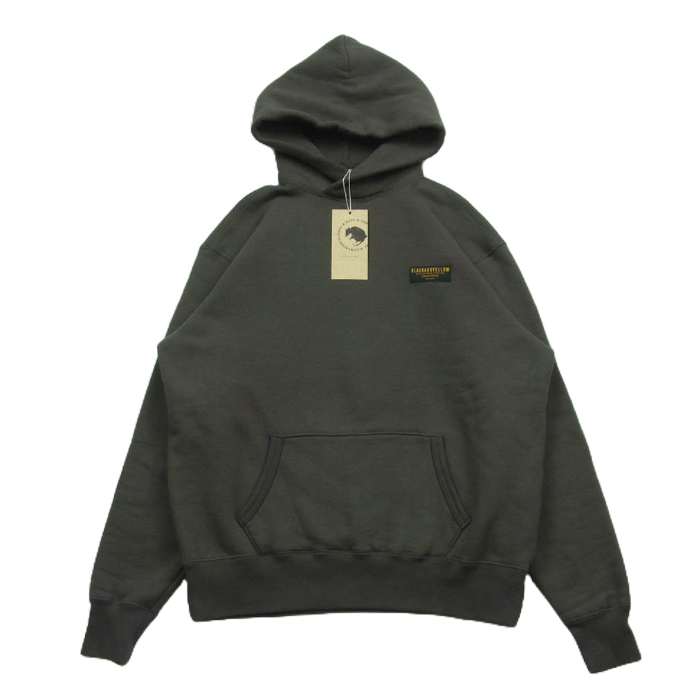 RATS ラッツ 23RTC-1003 CROSS NECK HOODIE BOLT ボルトプリント クロスネック プルオーバー パーカー カーキ系 KHAKI L【中古】