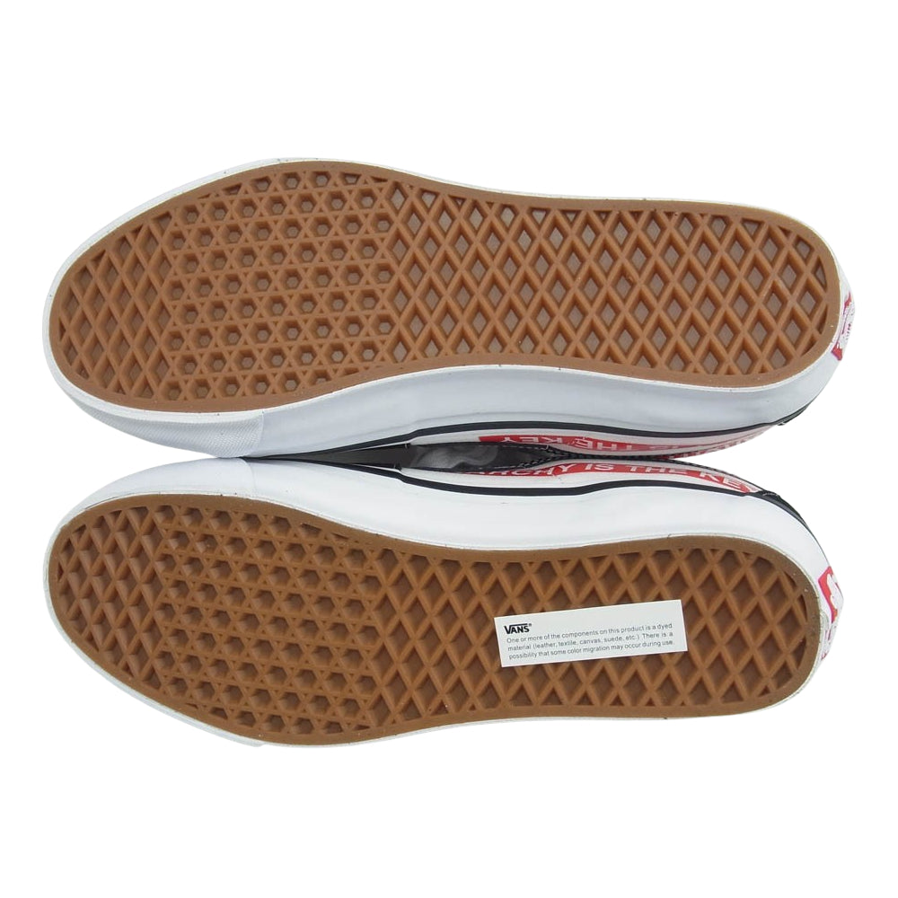 UNDERCOVER アンダーカバー UC1D9F04 OTW VANS バンズ SK8-MID ミッドカット スニーカー ブラック系 ホワイト系 レッド系 27.5cm【極上美品】【中古】