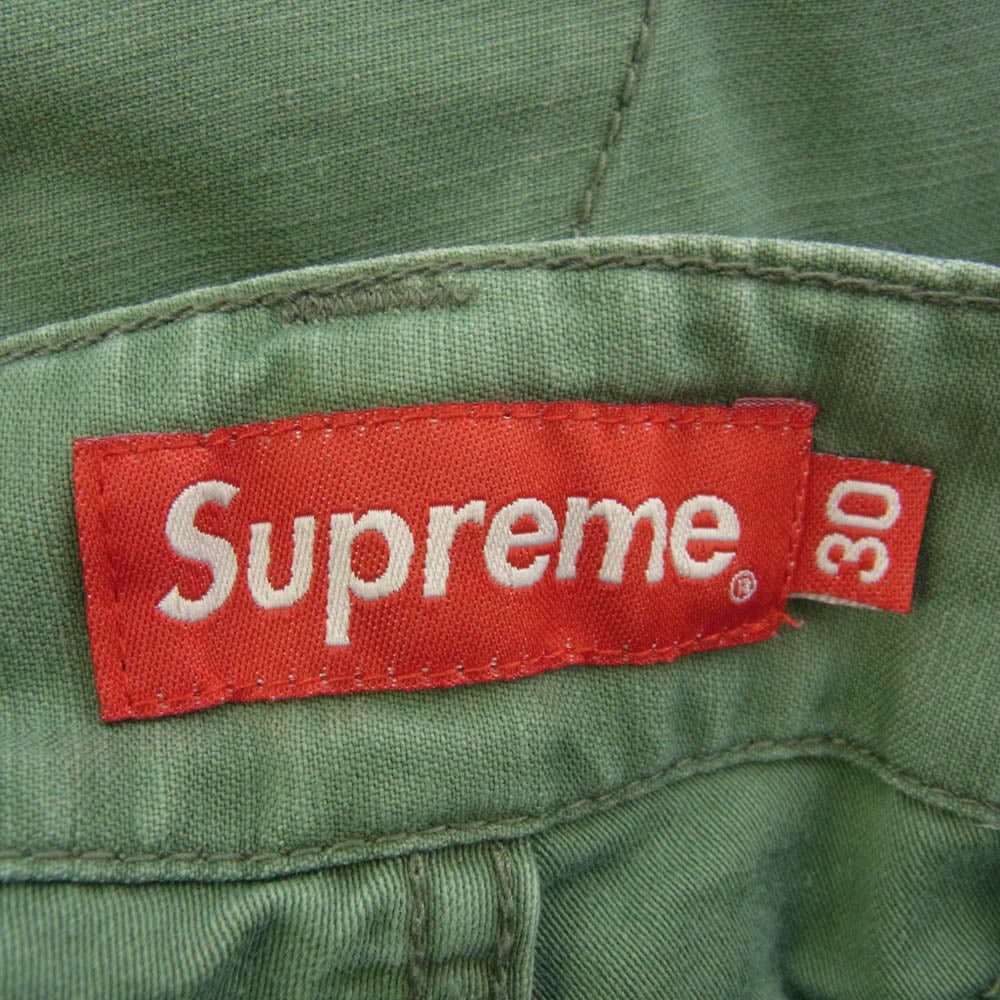 Supreme シュプリーム Cargo Pants カーゴパンツ トラウザーズ カーキ系 30【中古】