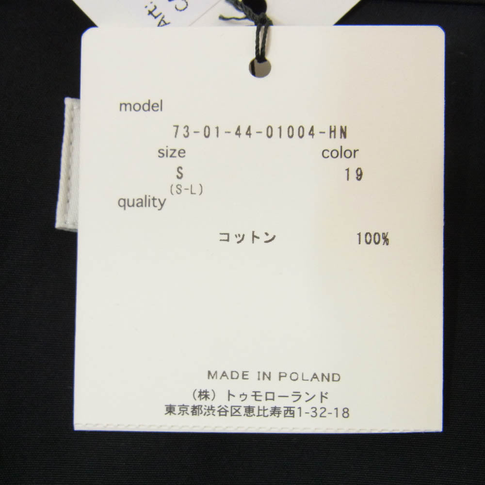 DRIES VAN NOTEN ドリスヴァンノッテン 24AW 242-020714-9294 ダブル シャツ テーラードジャケット ブラック系 S【極上美品】【中古】