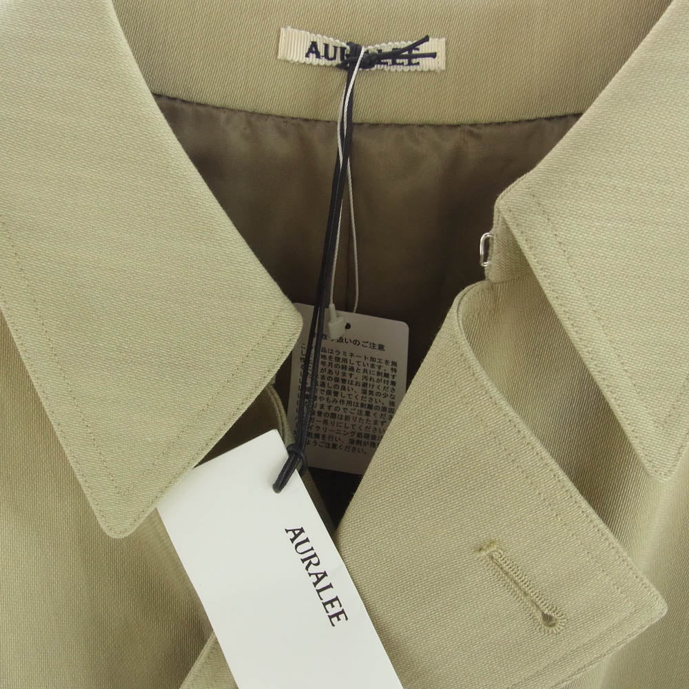 【値下げ】24AW オーラリートレンチコート 2026年最新】auralee コート 24awの人気アイテム - メルカリ