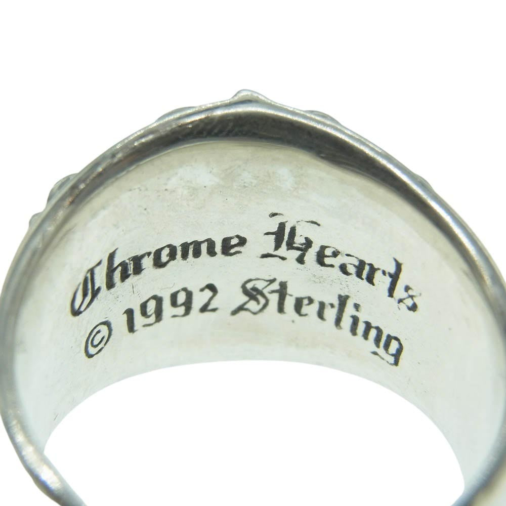 CHROME HEARTS クロムハーツ（原本無） KEEPER キーパー リング シルバー系 約28号【中古】