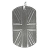 CHROME HEARTS クロムハーツ（原本無） D/TAG LRG UNION JACK ユニオンジャック ドッグタグ ラージドッグタグ ネックレス トップ シルバー系【中古】