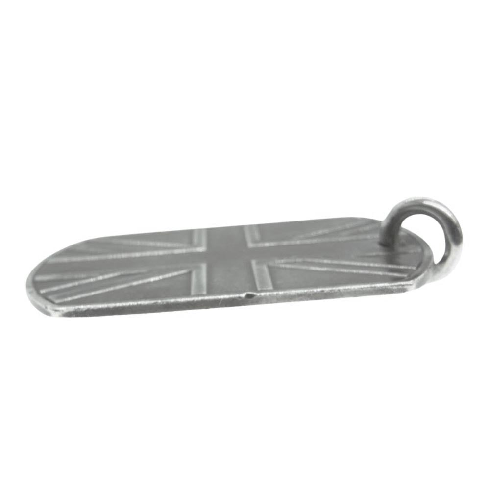 CHROME HEARTS クロムハーツ（原本無） D/TAG LRG UNION JACK ユニオンジャック ドッグタグ ラージドッグタグ ネックレス トップ シルバー系【中古】