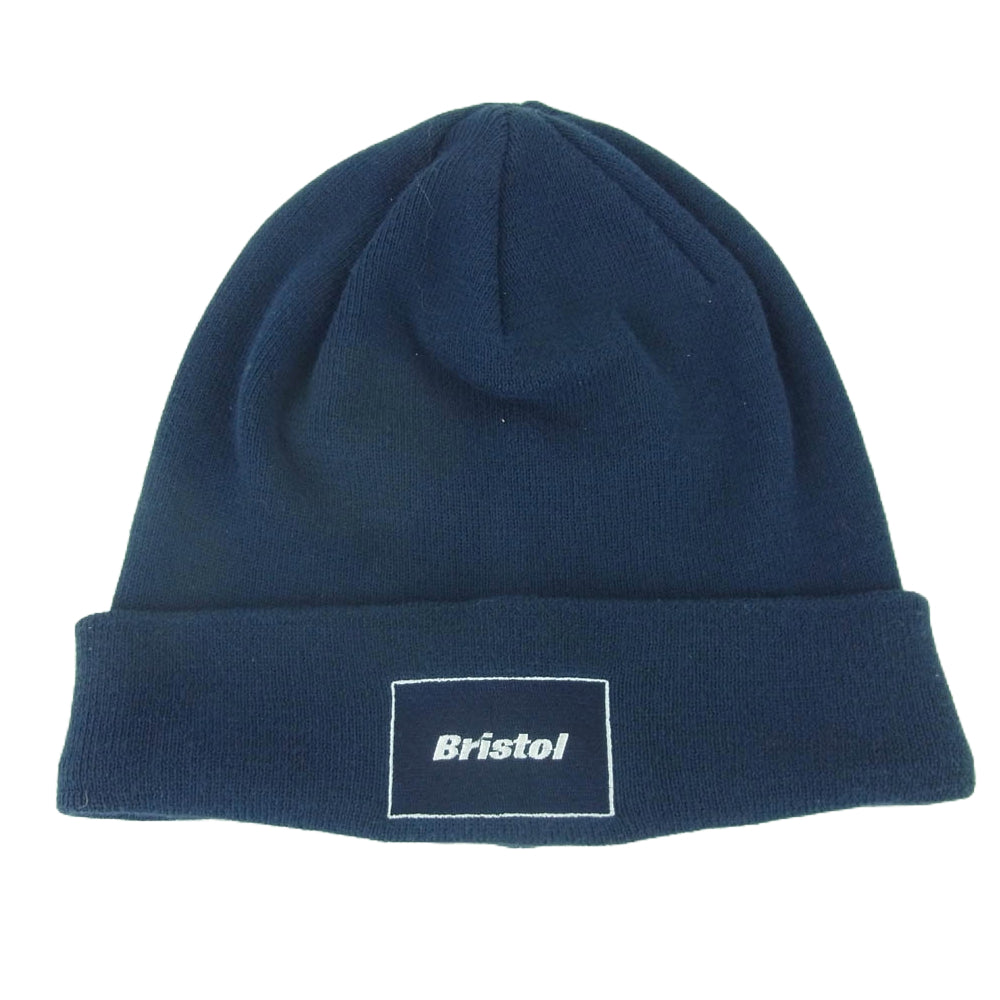 F.C.R.B. エフシーアールビー FCRB-160039 EMBROIDERY BOX KNIT CAP ビーニー ニット キャップ ダークネイビー系【中古】
