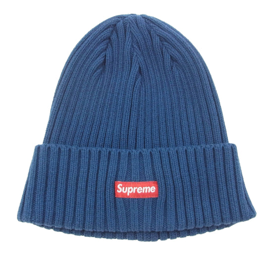 Supreme シュプリーム Small Box Logo Beanie スモール ボックスロゴ ビーニー ニット キャップ ブルー ブルー系【中古】