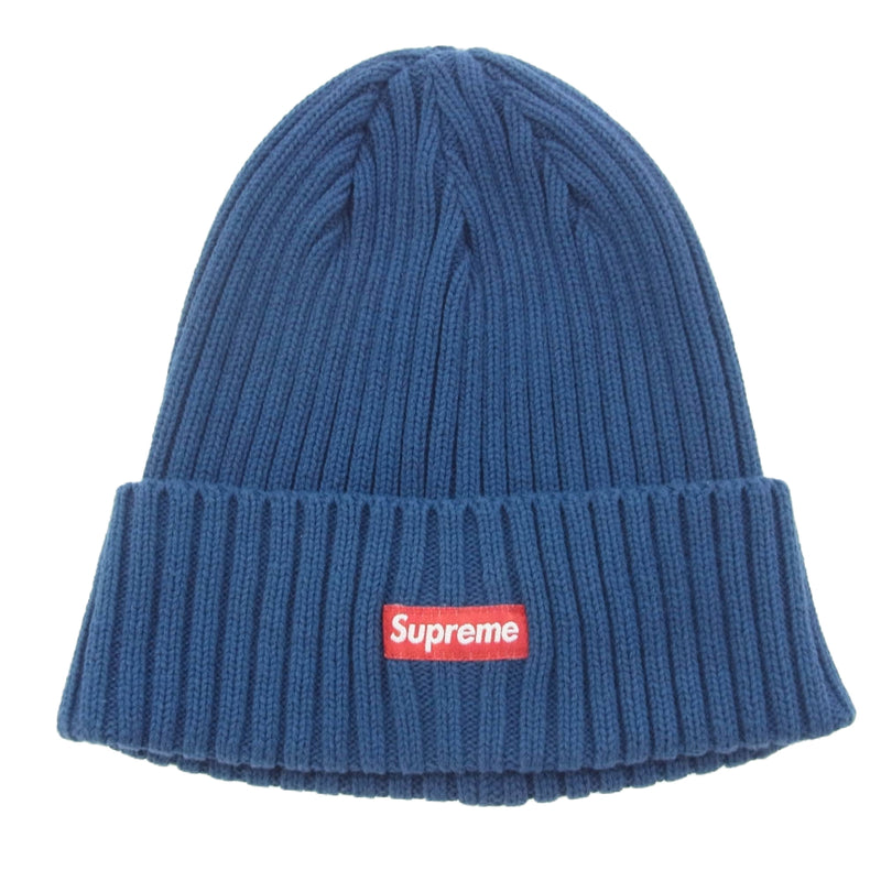 Supreme シュプリーム Small Box Logo Beanie スモール ボックスロゴ ビーニー ニット キャップ ブルー ブルー系【中古】