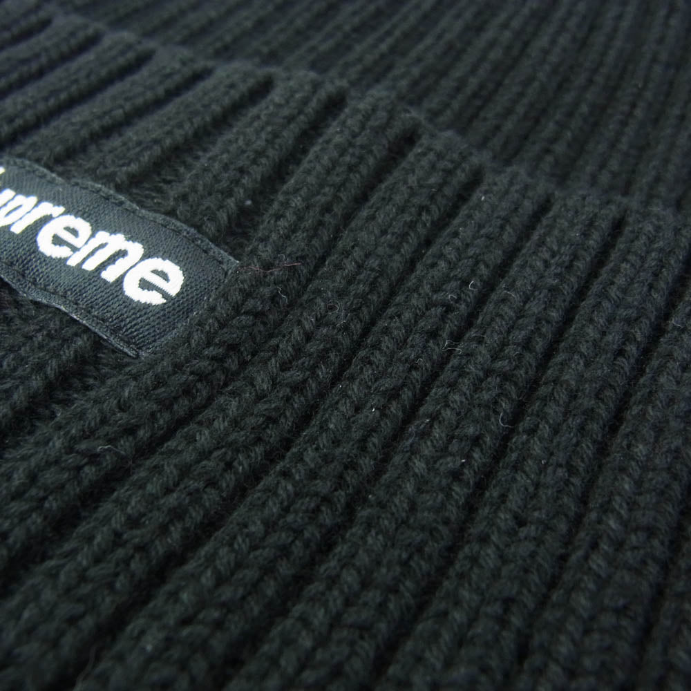 Supreme シュプリーム Small Box Logo Beanie スモール ボックスロゴ ビーニー ニット キャップ ブラック ブラック系【中古】