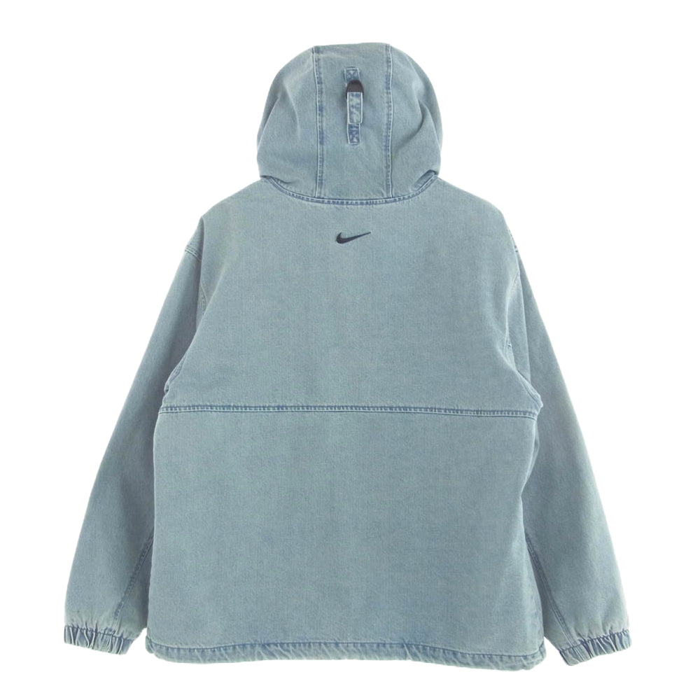 Supreme シュプリーム 22AW DN3245-469 × NIKE ACG ナイキ エーシージー Denim Pullover デニム プルオーバー アノラック ジャケット インディゴブルー系 M【中古】