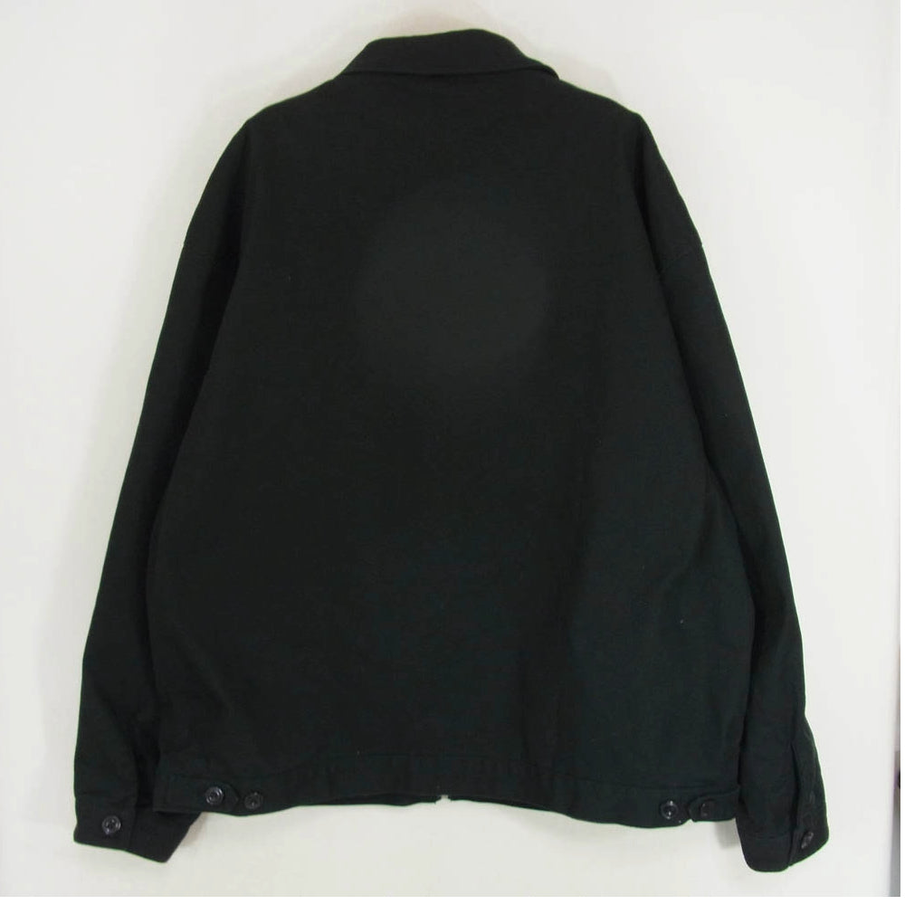 Dickies ディッキーズ EISENHOWER JACKET アイゼンハワー ジャケットジップアップ ブルゾン ブラック系 L【中古】
