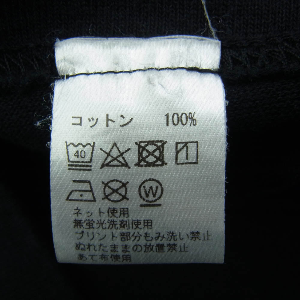 SAPEUR サプール ロッドマン レオパード ロゴ ロングスリーブ Tシャツ ロンT トレーナー ブラック系 XL【中古】