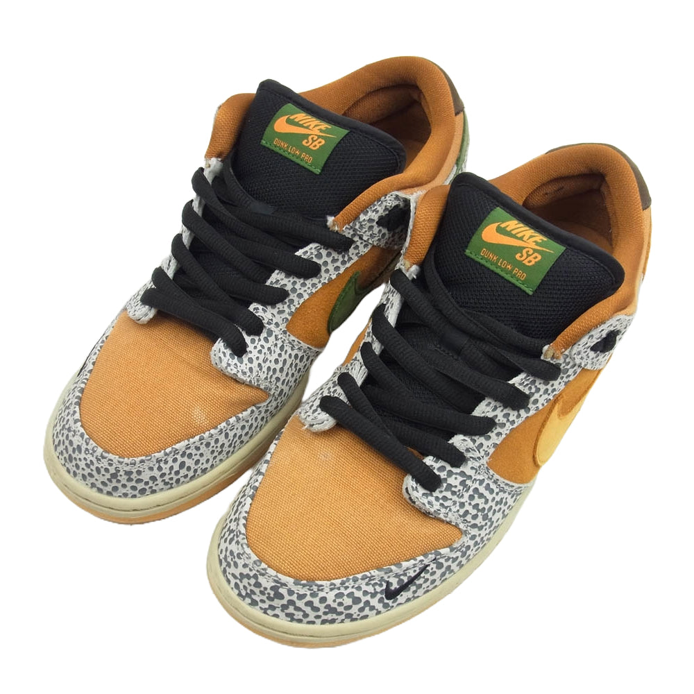 NIKE ナイキ CD2563-002 SB Dunk Low Safari ダンク ロー サファリ スニーカー マルチカラー系 28.5cm【中古】