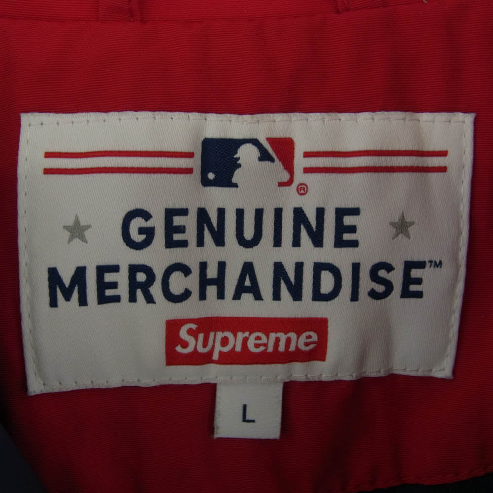 Supreme シュプリーム 21AW New York Yankees Track Jacekt ニューヨークヤンキース トラック ジャケット L【中古】