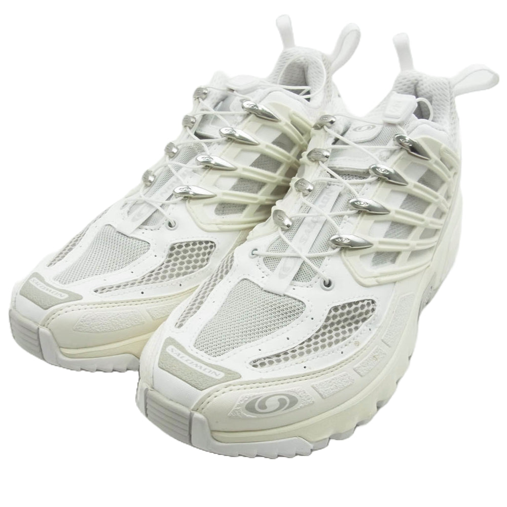 salomon サロモン 471799 ACS PRO ADVANCED プロアドバンス スニーカー ホワイト系 26cm【中古】