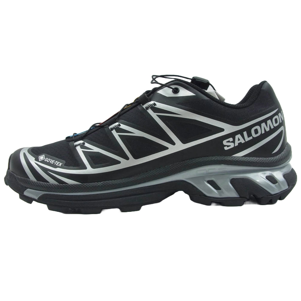 salomon サロモン 474506 XT-6 GTX ゴアテックス ローカット スニーカー ブラック系 27.5cm【新古品】【未使用】【中古】