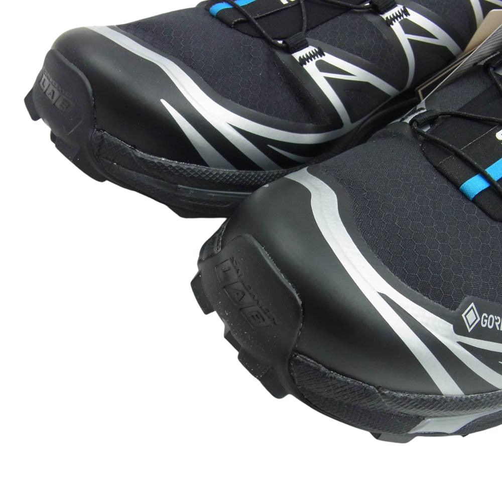 salomon サロモン 474506 XT-6 GTX ゴアテックス ローカット スニーカー ブラック系 27.5cm【新古品】【未使用】【中古】