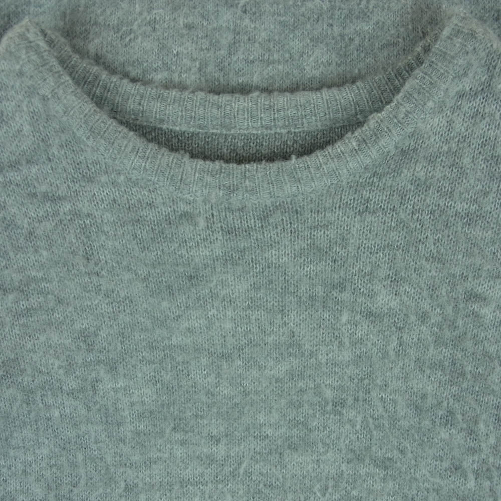 BEAMS ビームス 11-15-1490-156 21F-SK300 SSZ アクリル ウール モヘヤ セーター ニット 中国製 グレー系 L【中古】