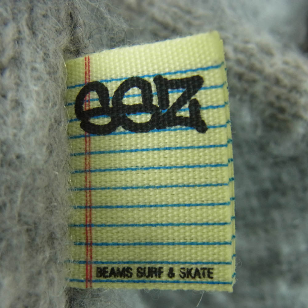 BEAMS ビームス 11-15-1490-156 21F-SK300 SSZ アクリル ウール モヘヤ セーター ニット 中国製 グレー系 L【中古】