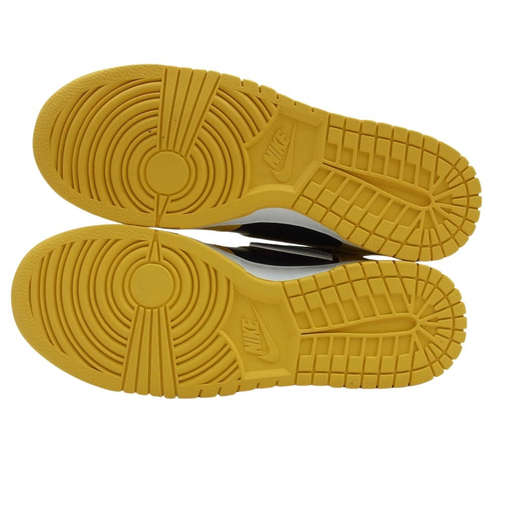 NIKE ナイキ HJ4320-001 × Wu-Tang Clan DUNK HIGH RETRO HJ4320-001 ウータン ダンクハイ レトロ ハイカット スニーカー ブラック系 イエロー系 27.5cm【新古品】【未使用】【中古】