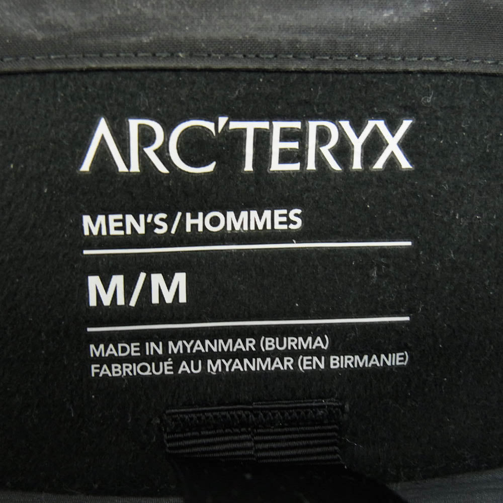 ARC'TERYX アークテリクス 25854-124149 BETA AR JACKET ベータ ジャケット ナイロン フーデッド ジャケット ブラック系 M【中古】