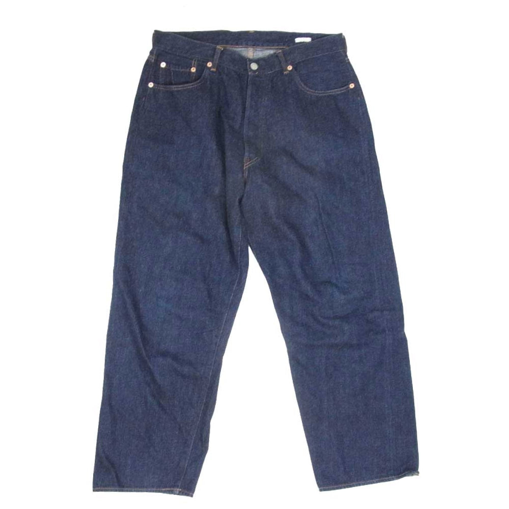 COMOLI コモリ 22AW W03-03003 5P ワイド ボタンフライ デニム パン インディゴブルー系 2【中古】
