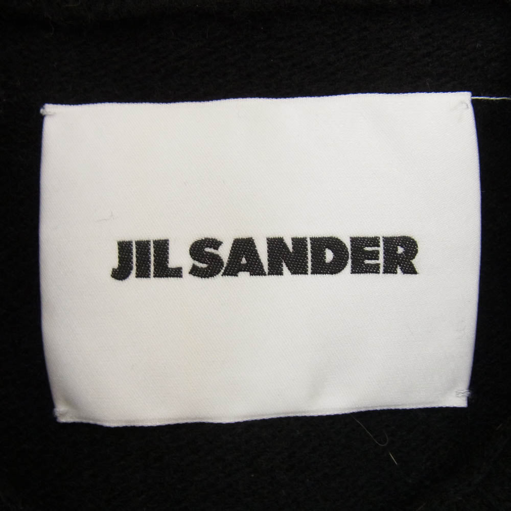 JIL SANDER ジルサンダー JSMR751001 サイド スリット ニット ブラック系 44【中古】