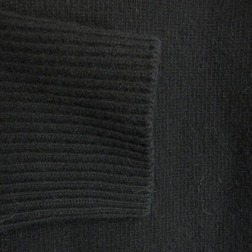 JIL SANDER ジルサンダー JSMR751001 サイド スリット ニット ブラック系 44【中古】