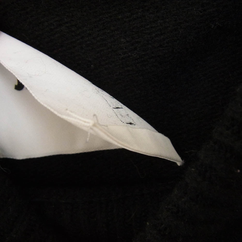 JIL SANDER ジルサンダー JSMR751001 サイド スリット ニット ブラック系 44【中古】
