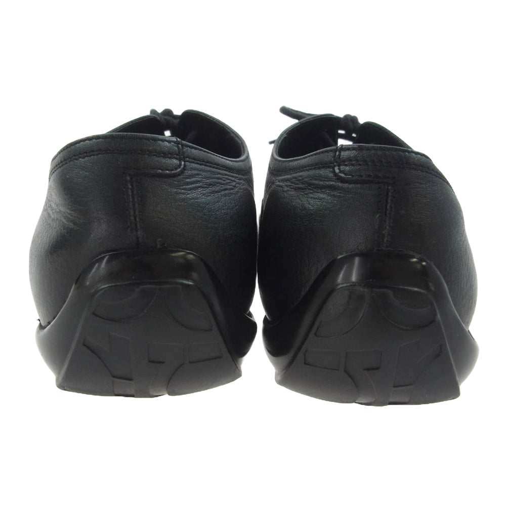 Salvatore Ferragamo サルヴァトーレフェラガモ 82600 ビジネス レザー ドライビング シューズ ブラック系 8【中古】