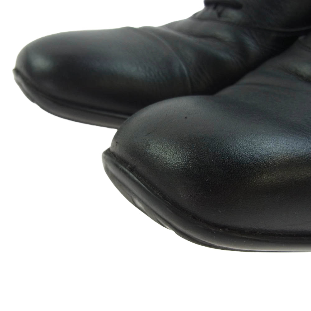 Salvatore Ferragamo サルヴァトーレフェラガモ 82600 ビジネス レザー ドライビング シューズ ブラック系 8【中古】