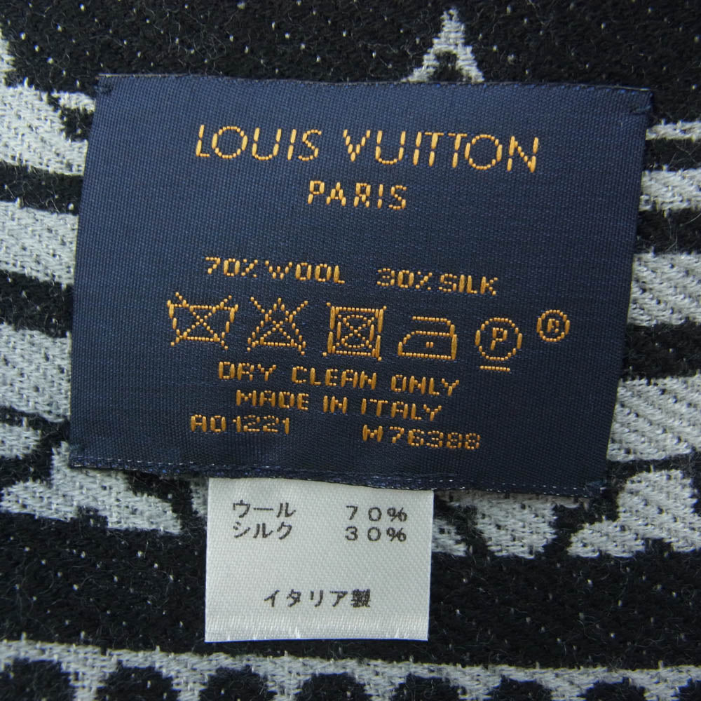 LOUIS VUITTON ルイ・ヴィトン M76388 エトール・アメージングラム ストール【中古】