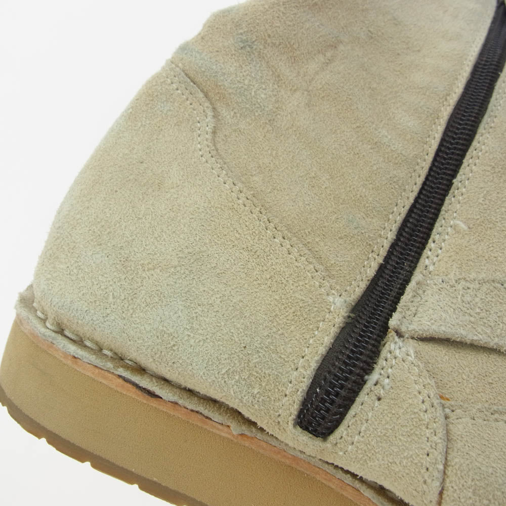 glamb グラム GB06AW AC16 Oliver Boots スエード サイドジップ エンジニアブーツ ベージュ系 1【中古】