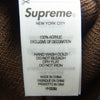 Supreme シュプリーム 24AW Crest Beanie クレスト ビーニー ニット帽 ニットキャップ ブラウン系【極上美品】【中古】