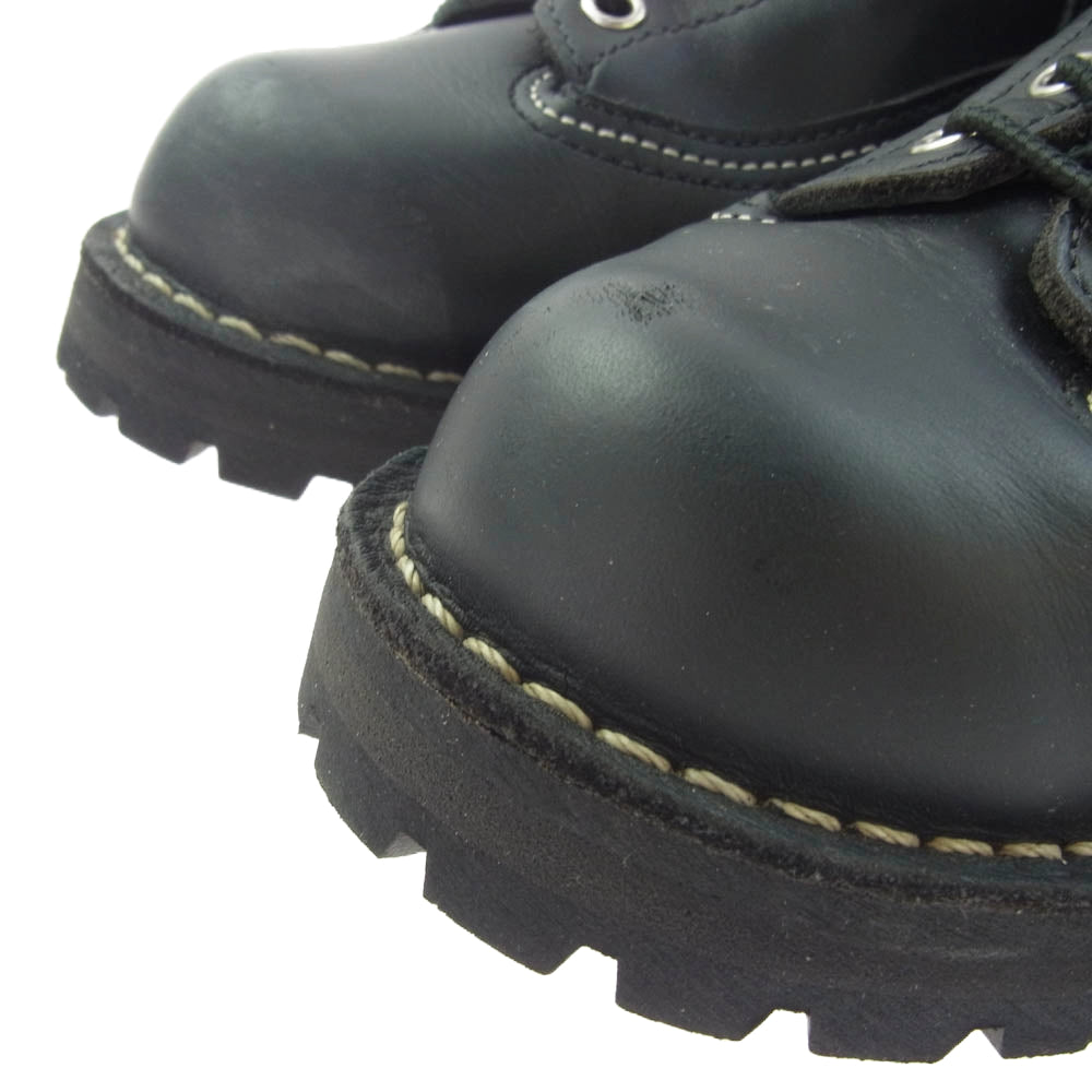 Danner ダナー 15590 USA製 BULL RIDGE ブル リッジ レースアップ レザー ブーツ GORE-TEX 防水 ブラック系 US7.5【中古】