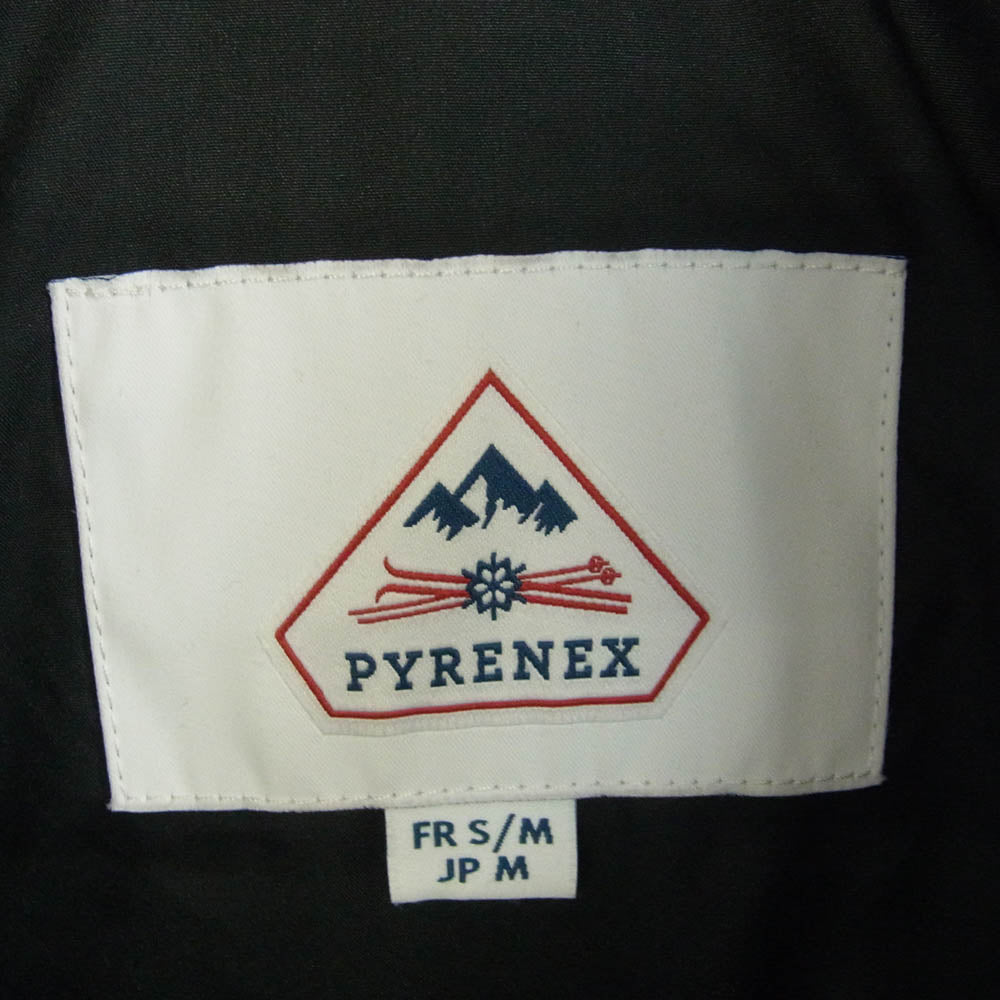 Pyrenex ピレネックス CFU112000043 W20PJ3 ANNECY BEAMS GABARDINE アヌシー ビームス ギャバジン ブラックファー ダウンジャケット ブラック系 M【中古】