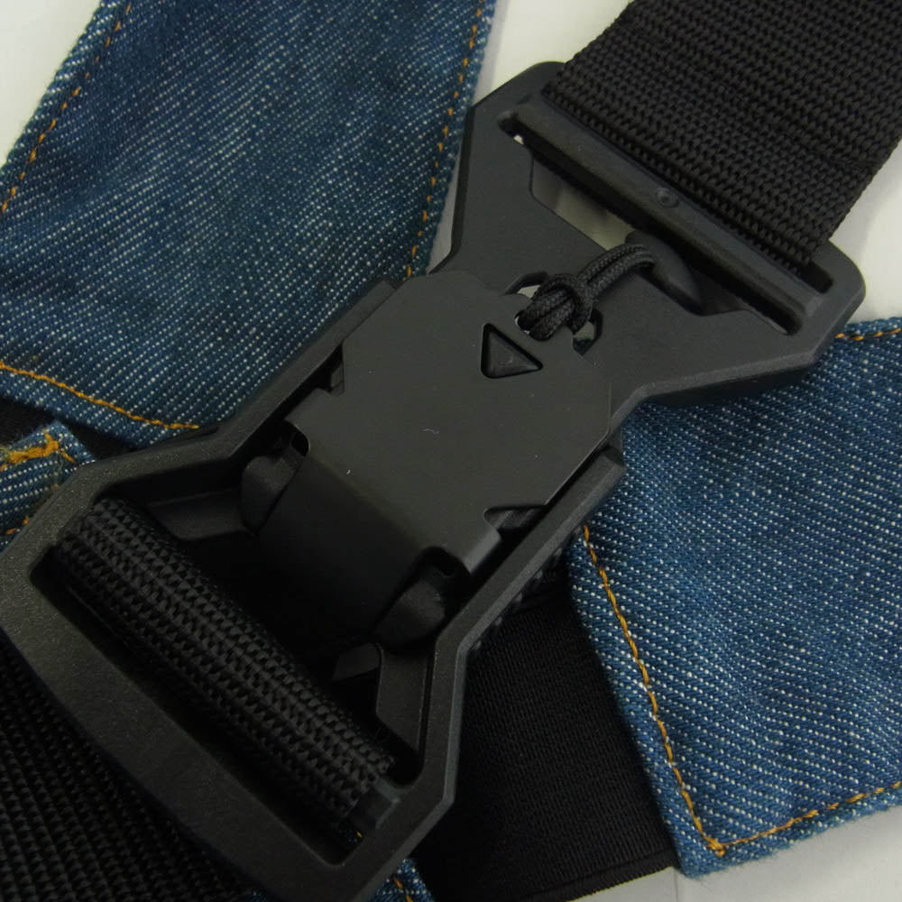 カムアンドプレイサプライ デニム エプロン インディゴブルー系【中古】