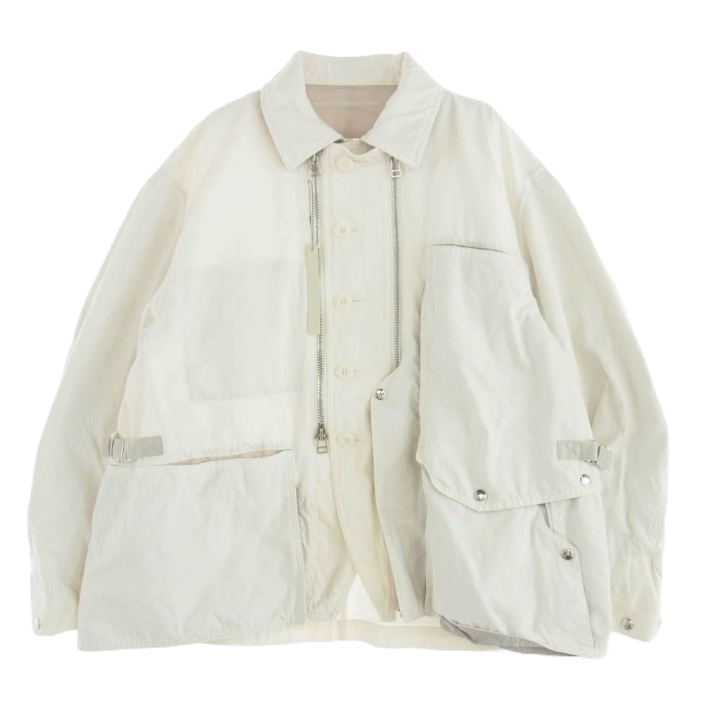 タム 23SS 23S0094 RAF FS DENIM WORK JACKET デニム ワーク ジャケット ホワイト系 2【中古】