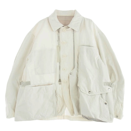 タム 23SS 23S0094 RAF FS DENIM WORK JACKET デニム ワーク ジャケット ホワイト系 2【中古】