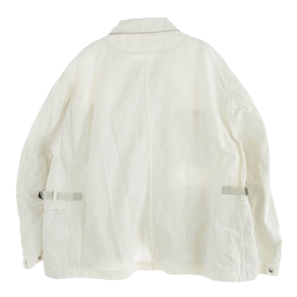 タム 23SS 23S0094 RAF FS DENIM WORK JACKET デニム ワーク ジャケット ホワイト系 2【中古】