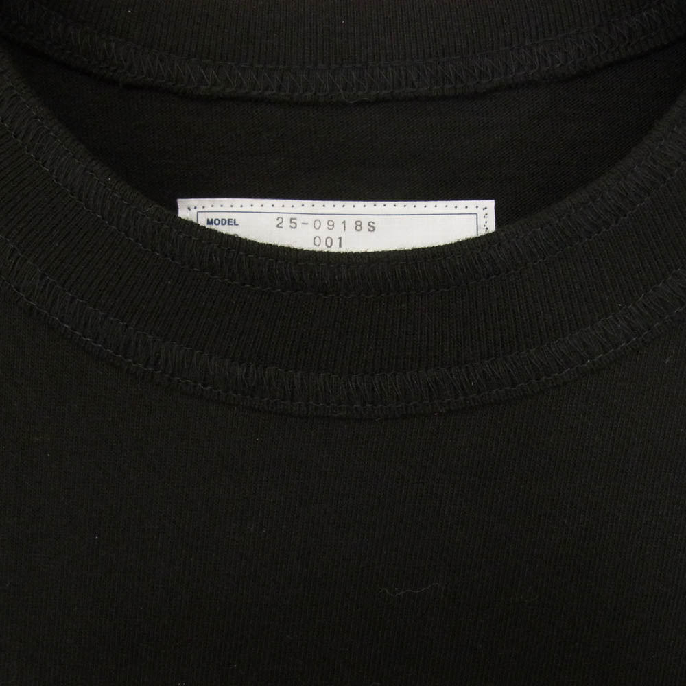 Sacai サカイ 25SS 25-0918S James Dean T-Shirt ジェームズ ディーン プリント Tシャツ 半袖 カットソー ブラック系 4【新古品】【未使用】【中古】