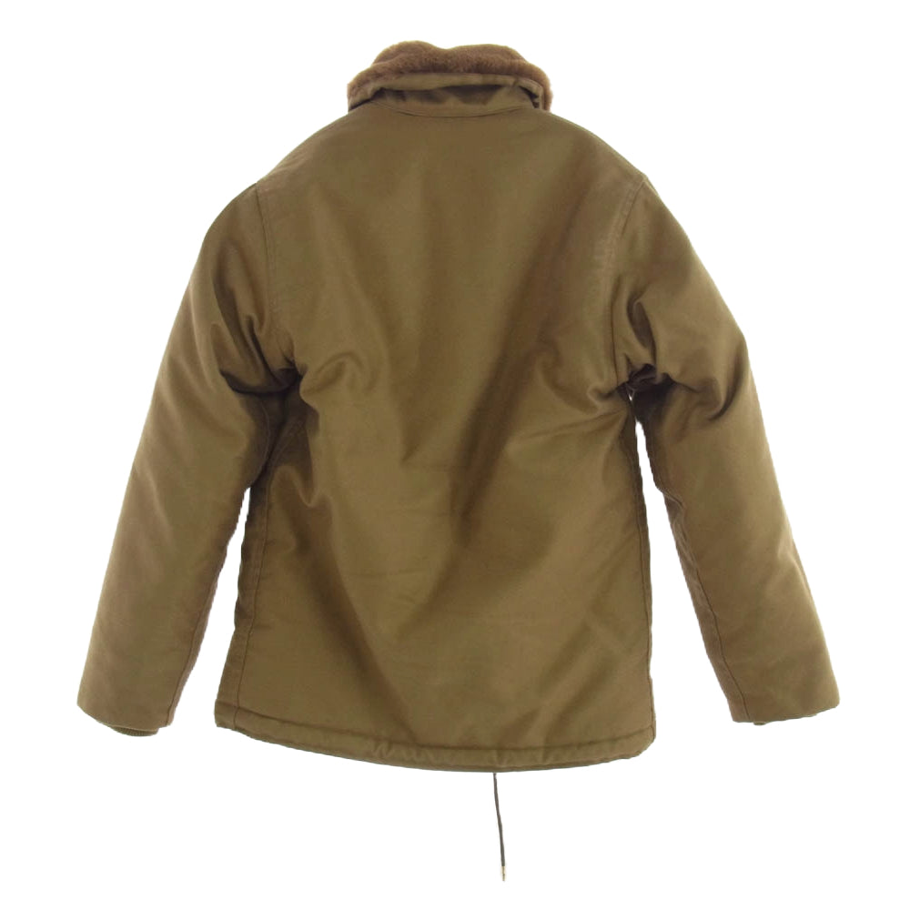 WESTRIDE ウエストライド N-1 TYPE CYCLE DECK JKT サイクル デッキ ジャケット カーキ系 S【中古】