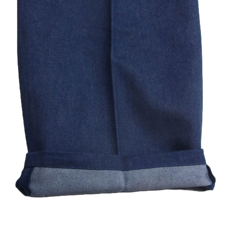 ザ クラシック OU-C007 サイドベルト トラウザーズ デニム パンツ インディゴブルー系 46【新古品】【未使用】【中古】