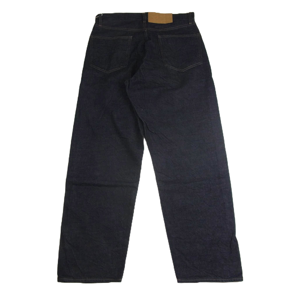 blurhms ブラームス 23SS ROOTSTOCK 12.9oz Selvage Denim Pants セルビッチ デニム パンツ ボタンフライ インディゴブルー系 2【極上美品】【中古】